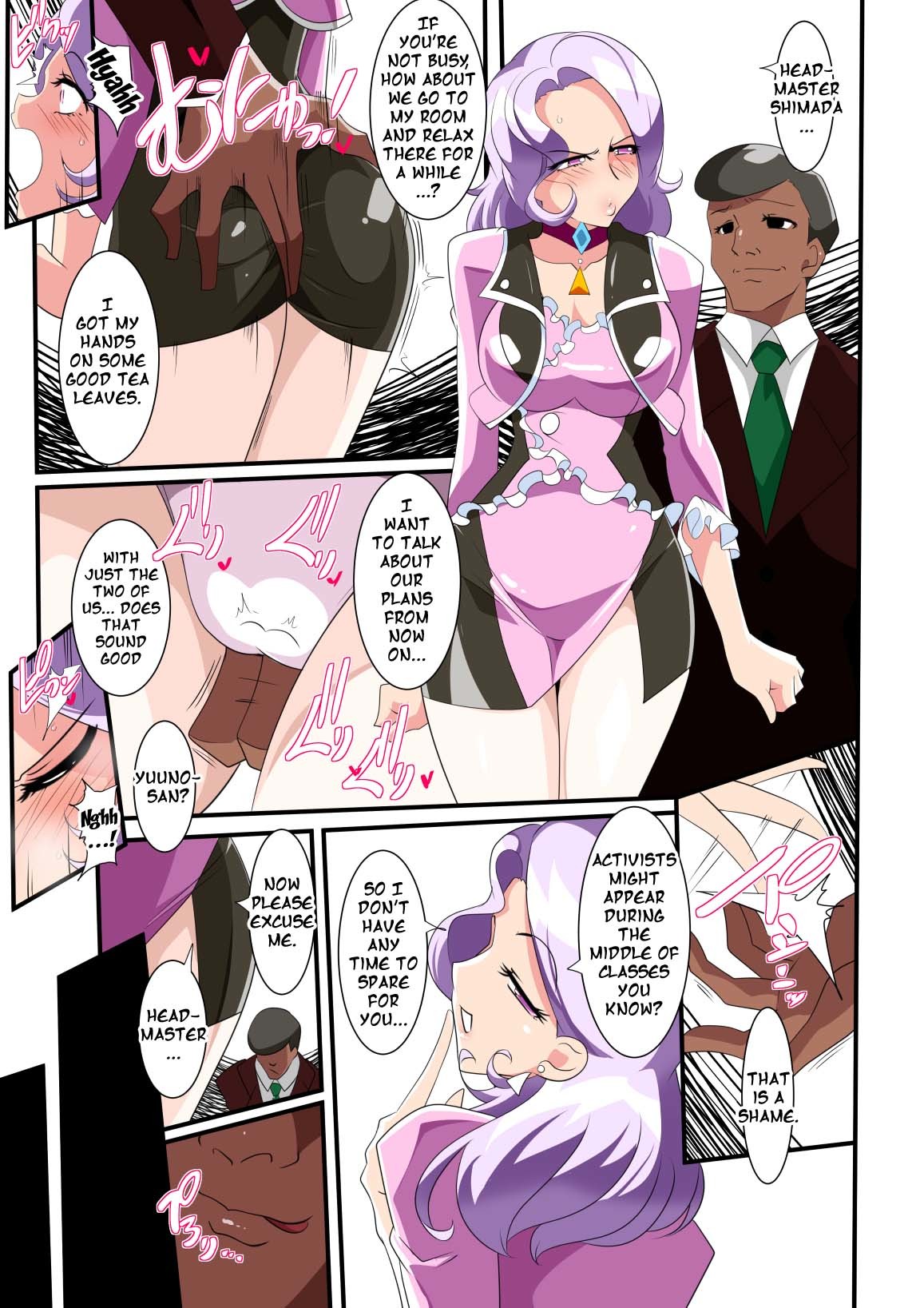 Hentai Manga Comic-Heroine Harassment Great Madame Yuubari Yuno-Read-13